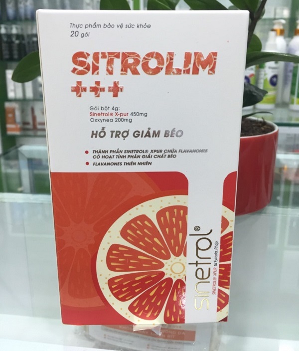 Trà hỗ trợ giảm cân Sitrolim